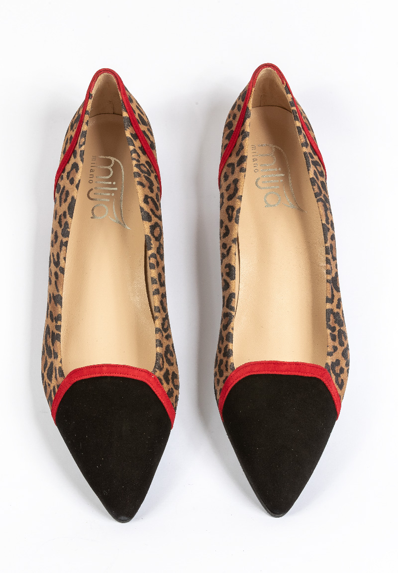 Ballerinas Schwarze Schuhe in Übergrössen 43 – 44 – 45