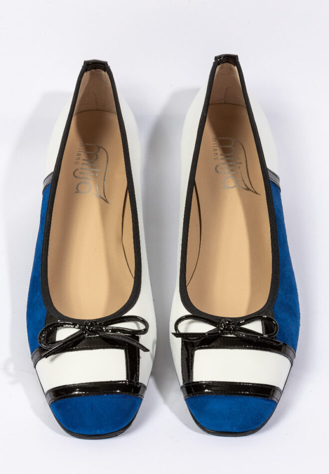 Blaue Schuhe - Milija Milano