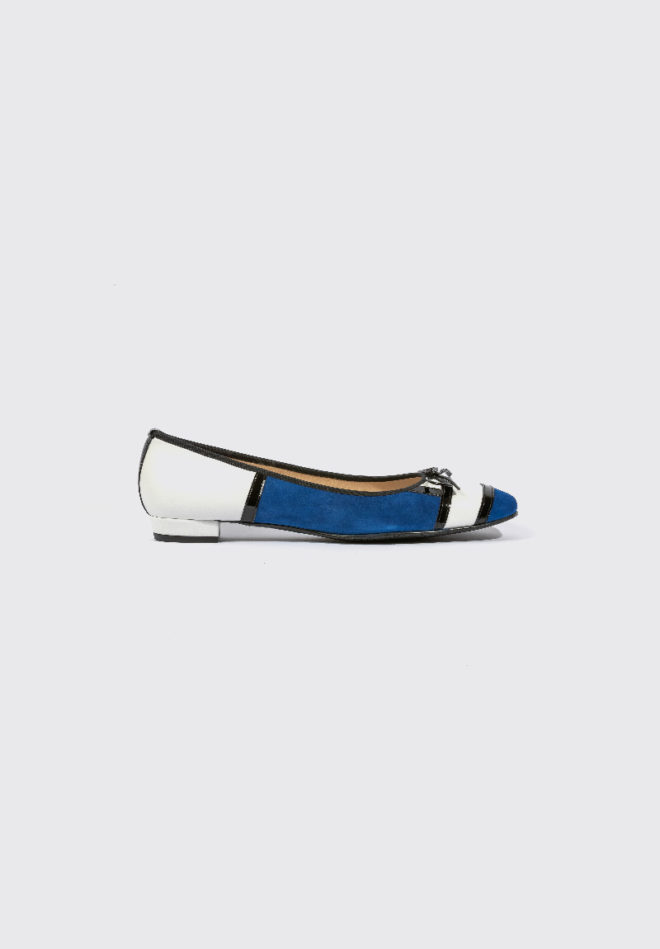 blaue ballerinas