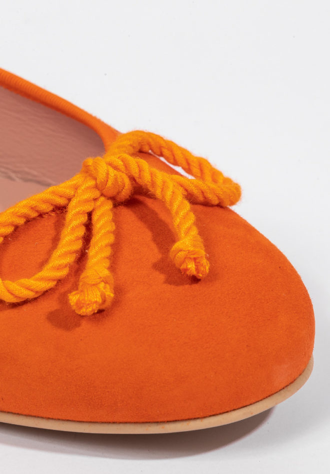 orange Pretty Ballerinas Schuhe