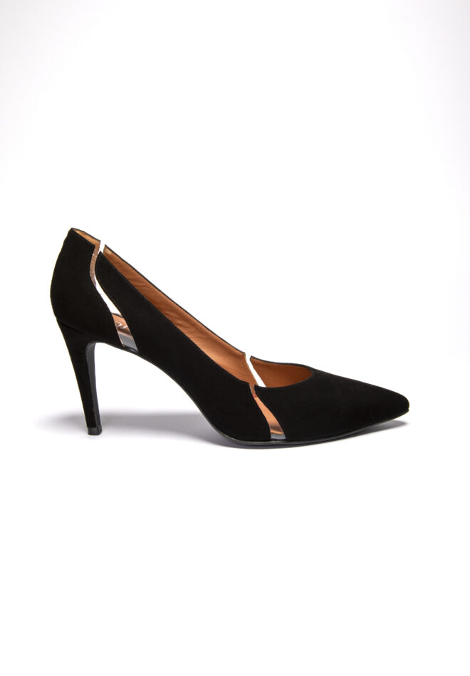 Schwarzer High-Heel von Milija Milano