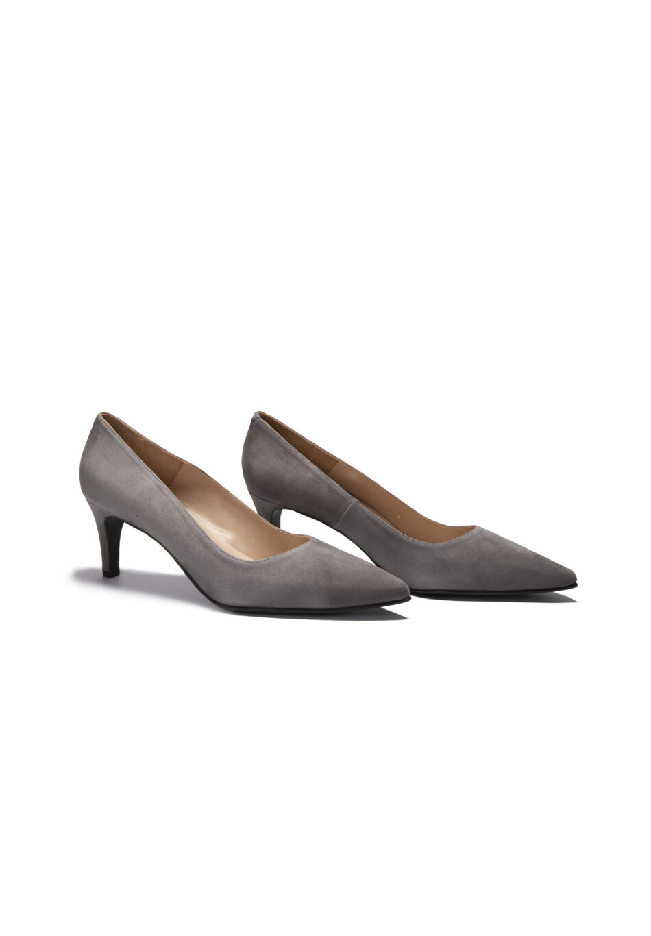 Graue Pumps Grosse Grösse 43,44,45