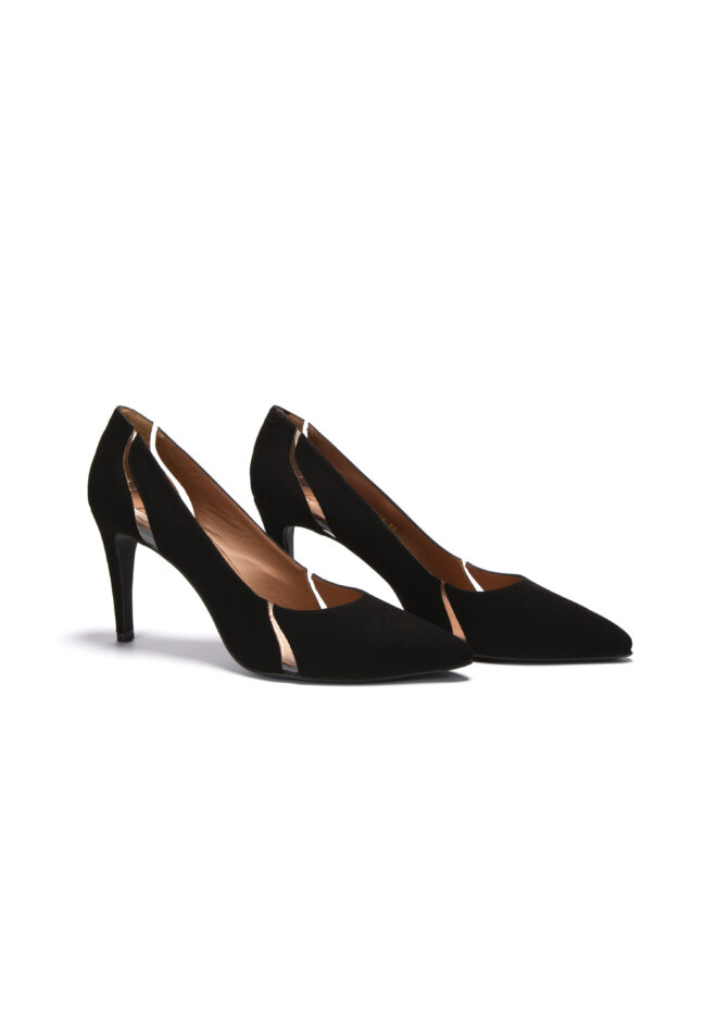 Schwarzer High-Heel von Milija Milano