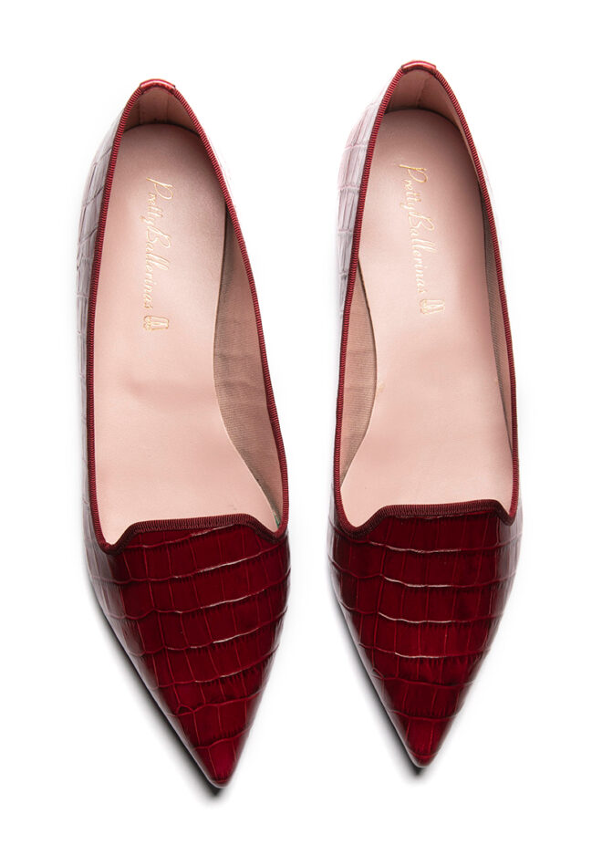 Pretty Ballerinas Rot Schuhe