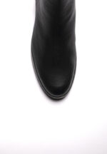 schwarz stiefelette bis 45