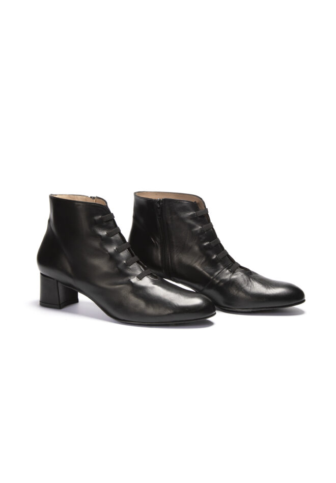 Stiefelette Milija Milano Grösse 43, 44, 45 Schwarze Schuhe